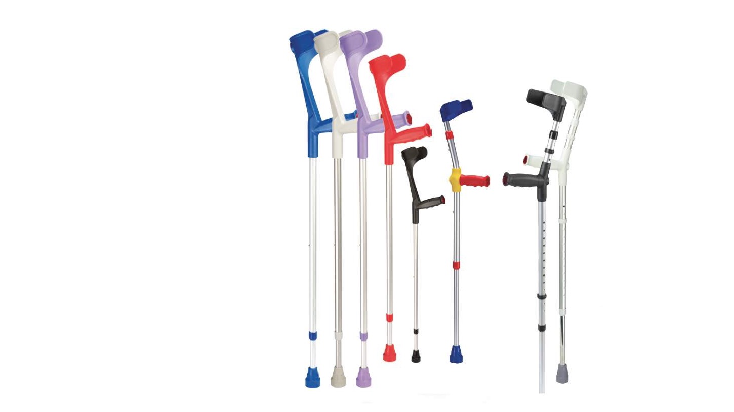 Forearm crutches